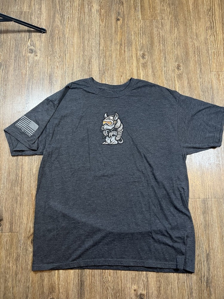 5.11 Tactical Shirt Mens XL Gray Armadillo Short Sleeve Crew Neck