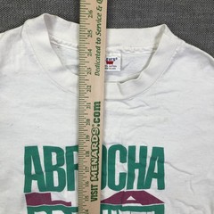 Vintage Levi’s Shirt Mens Small White Abrocha La Bragueta 501 Button Fly 90s Ad