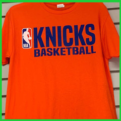 Reprint – Knick$ Basketball Orange T Shirt Gildan