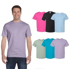 Hanes Essential-T Men’s T-Shirt, Crew Neck Cotton Tee 6-Pack Mixed Color, S-5XL