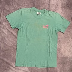 Vintage 1987 Green Local Motion Hawaii Surf Single Stitch T-Shirt Boys Medium