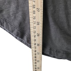 American Tall Mens Slub Cotton Long Sleeve T-Shirt Charcoal Grey Medium Tall MT