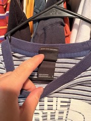 The North Face Blue Striped Tshirt Men’s Small