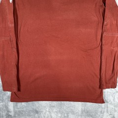 Kuhl Wildfibre Shirt Mens L Red Long Sleeve Organic Cotton Hiking Outdoor