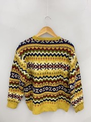 Other brands: DEVRED knit sweater (thick), size 2, wool, multi-color, all-over p