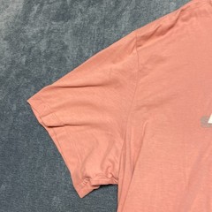 Nike Dri Fit T-Shirt Mens XL Pink Swoosh Logo Everyday Wear Outdoor Casual Tee