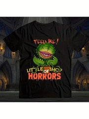 Little Shop of Horrors T-Shirt – 1960s Horror Movie Inspired Design with “Feed M