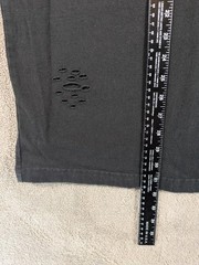 Tenaciti Studios T-Shirt Mens Large Black Ghost Graphic Distressed Streetwear
