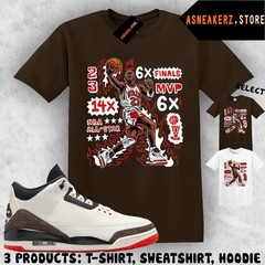 Tee Shirt Matching AJ 3 World’s Best Dad 2026 Match Sneaker MJ Flair 23 T-Shirt