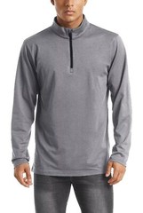 Men’s Long Sleeve 1/4 Zip Up Sweatshirts Mock Neck Golf Sport Running T-Shirts