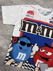 Vintage Y2K M&M’s Men’s T-Shirt Racing Tee Big Logo Rare Hype Streetwear