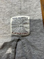 Vintage Platinum Fubu Shirt Mens L Fat Albert Junkyard Gang Long Sleeve