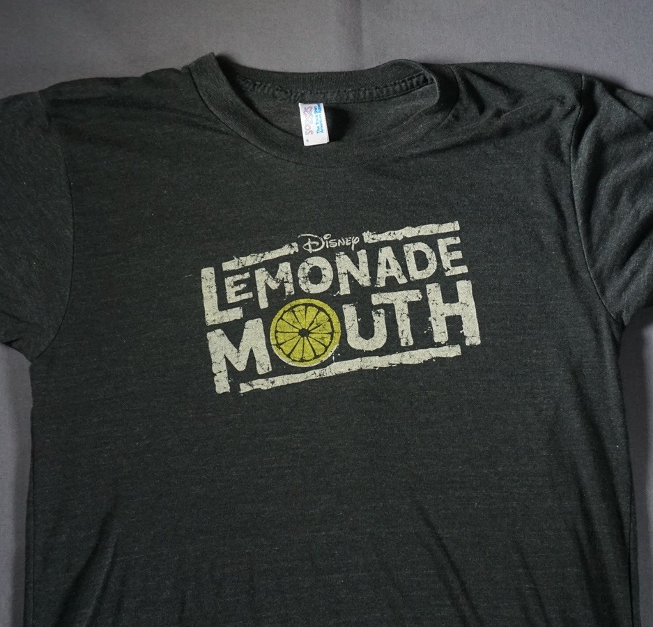 Lemonade Mouth Shirt Mens Small Disney Channel Original Movie DCOM Promo Tee