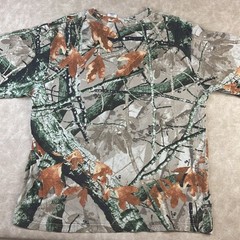 Outfitters Ridge Shirt Pocket Tee Men Sz XL Fusion 3D Camo Outdoor Hunting