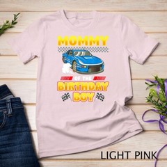 Mommy of the Birthday Boy Race Car Racing Party Family T-Shirt Unisex T-shirt