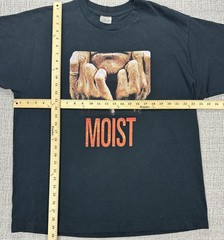 Vintage Moist Shirt Mens XL Black Moist Creature 1997 Tour Canada Band Tee