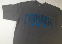 Shaka Active Mens Dark Gray Short Sleeve T Shirt Chumash Native Nation Size Med