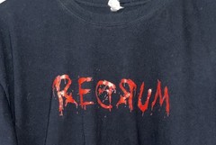 REDRUM The Shining 2XL Halloween Stephen King Overlook Hotel Scary Tee Stanley