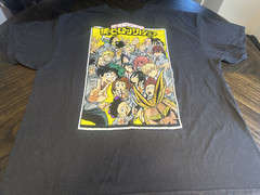 Hero Academia T-Shirt 2XL(Details in Listing) L27 W22