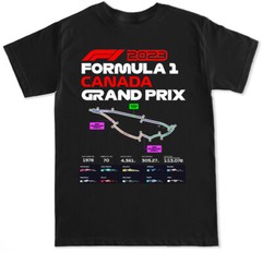 F1 Formula 1 Canada 2023 Montreal Racing T Shirt