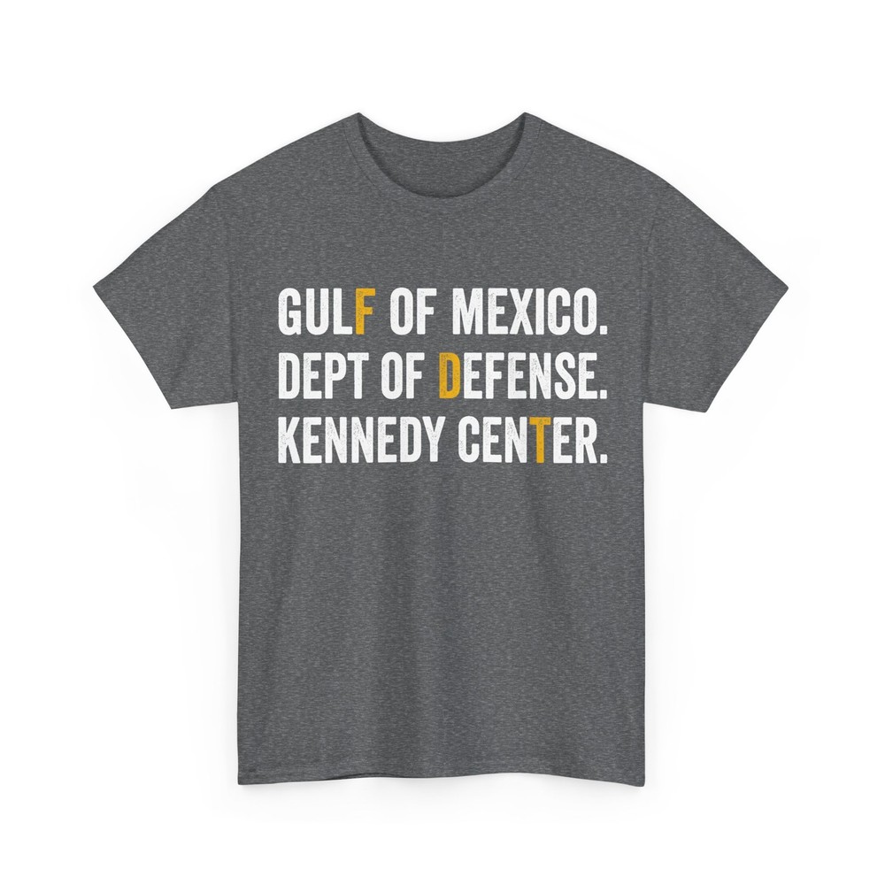 Gulf of Mexico Shirt, Gulf of Mexico Dept of Defense Kennedy Center T-Shirt