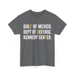 Gulf of Mexico Shirt, Gulf of Mexico Dept of Defense Kennedy Center T-Shirt