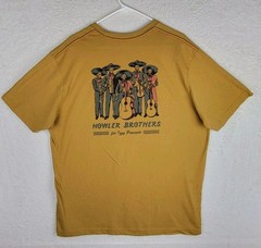 Howler Brother T Shirt Men’s Size XL Brown