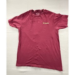 Columbia Mens Texas Graphic Tee Maroon Short Sleeve Armadillo Logo Size M 1713