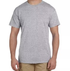 LOT OF 5 🔥 Gildan Men Heavy Cotton Plain Short Sleeves T-Shirt Large