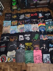 Bundle of 42 Band Tees Various Sizes Reseller Wholesale