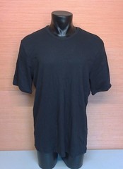 Utility Brand Black Short Sleeve Long John Thermal Shirt Adult Size XXL