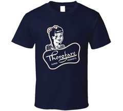 Vintage Thorofare Supermarkets Graphic Tee Unisex Cotton Retro Gift