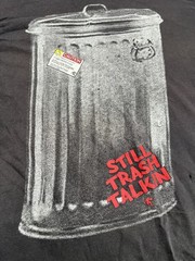 Vintage 90s AND1 Still Trash Talkin T-Shirt Mens Large Black USA Rare Basketball