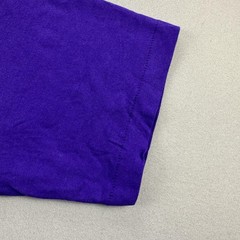 Vintage Purple Pocket T-Shirt Mens Medium BVD Blank Single Stitch Made USA 90s