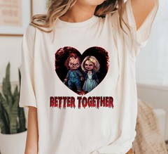 Chucky And Tiffany Valentine’s Day T-shirt, Anti Valentine Day tshirt