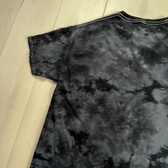 Street Fighter 2 Turbo Shirt Mens Medium Graphic Print Black Tie Dye Video Game