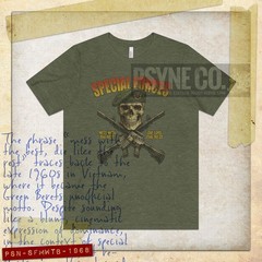 Special Forces: Mess With the Best, Die Like the Rest 1968 Vintage Men’s T-Shirt
