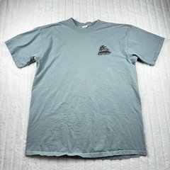 VTG Reyn Spooner T Shirt Men L Hawaiian Hula Dancer Single Stitch Double Sided