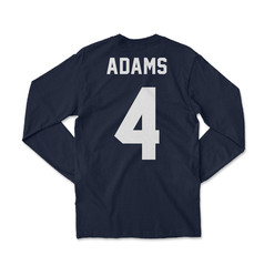 Tyler Adams Inspired 4 – USA Tribute 2 Side Soccer Long Sleeve T-Shirt