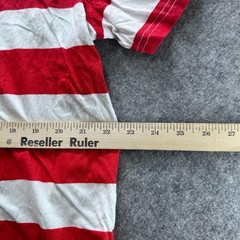 Where’s Waldo? Shirt Mens 2XL Red Striped Binoculars Graphic Tee Crewneck