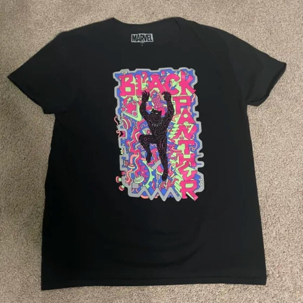 Black Panther Men’s Black T-shirt