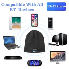 Unisex Wireless Beanie Hat Exquisite Packaging Music Cap Winter Knit Gifts