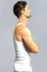6 Packs Men’s 100% Cotton Tank Top A-Shirt Wife Beater Undershirt Ribbed WHITE