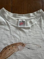 Vintage Nike Ralph Steadman Grey Tag T Shirt 90’s Air Max 180 Promo Very Rare L