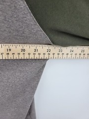 Normal Brand Shirt Mens Large Green Gray Raglan Sleeve Casual Outdoor Cotton