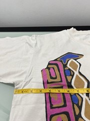 Vtg 90s Thrashed Faded Abstract Art Shirt XL Surf Skate Grunge Vaporwave OP