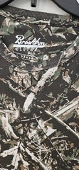Brooklyn Cloth long sleeve camouflage shirt features a layered design Camo Sz L
