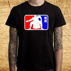 SUMO Japan Famous Sports Men’s Black T-Shirt Size S-5XL