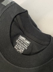 6 PACK Kirkland Signature Mens Crew Neck SMALL T-Shirt BLACK Tee Reinforced Seam
