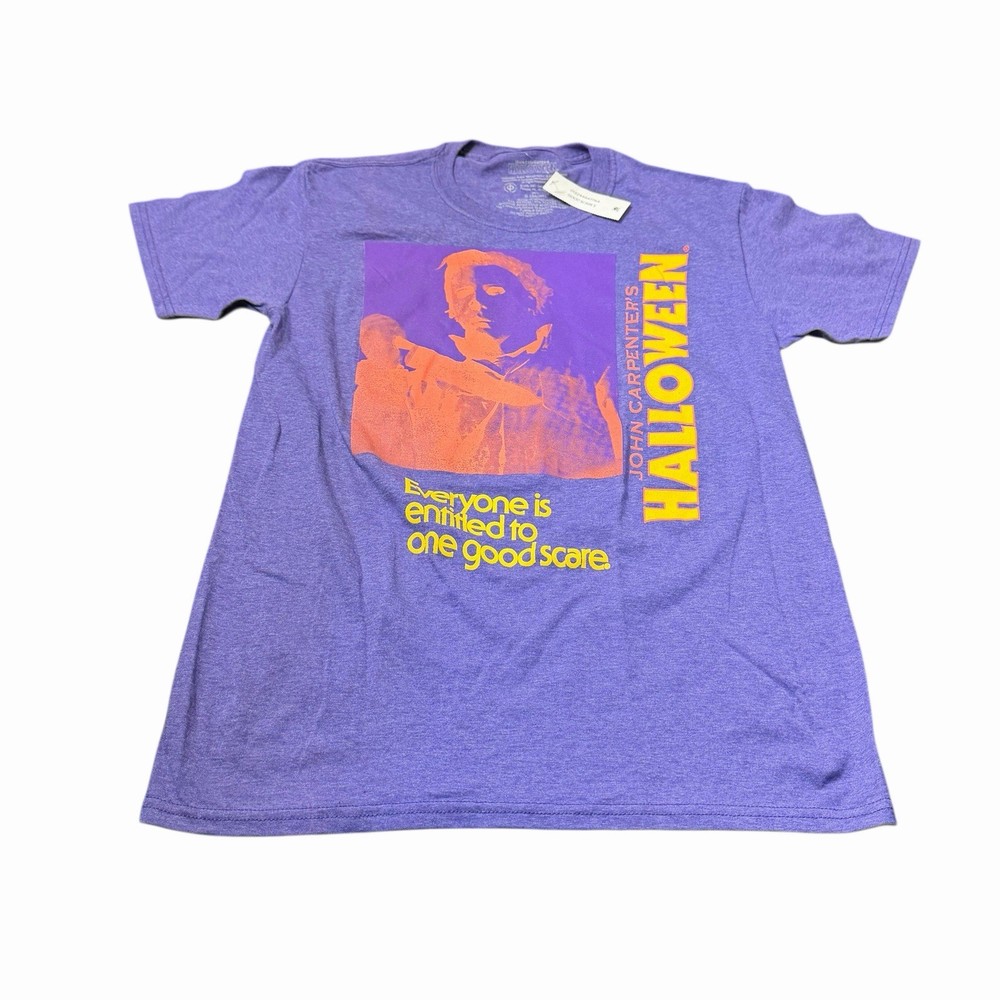 Michael Myers Halloween John Carpenter One Good Scare T Shirt Size Small Tee NEW